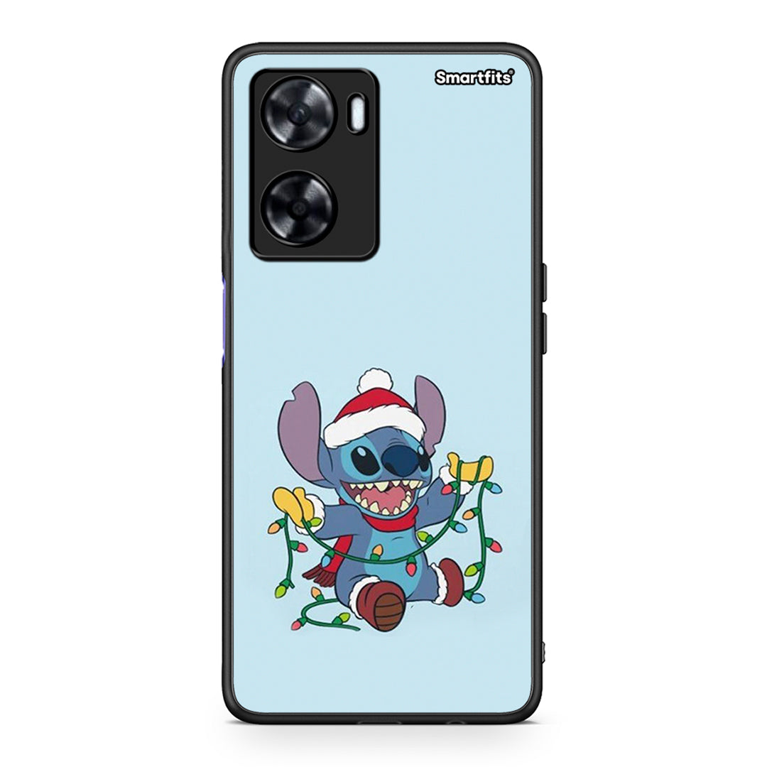 Santa Stich - Oppo A57 4G / A57S / A77S / A58 case