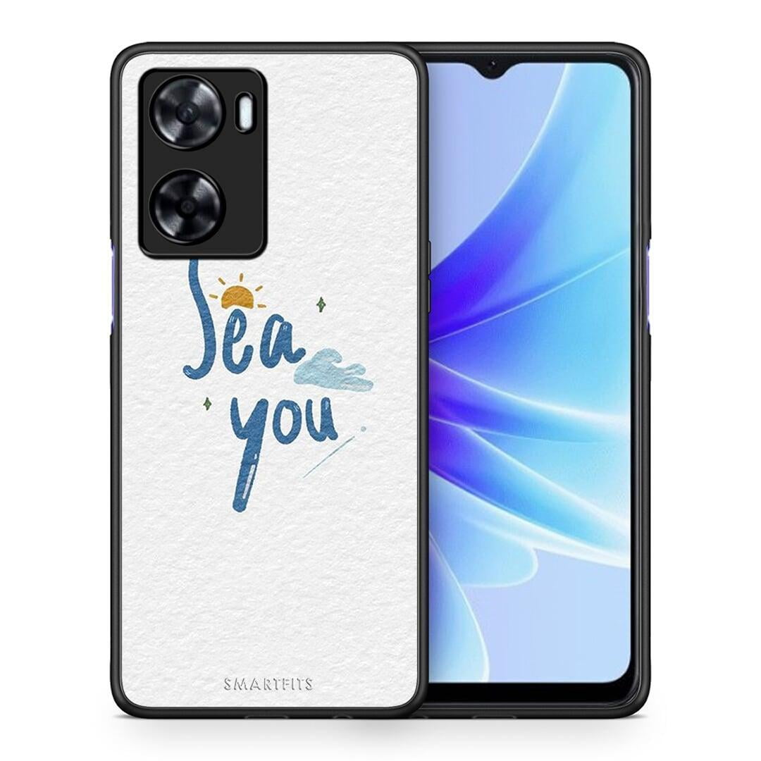 Θήκη Oppo A57s / A77s / A58 / OnePlus Nord N20 SE Sea You από τη Smartfits με σχέδιο στο πίσω μέρος και μαύρο περίβλημα | Oppo A57s / A77s / A58 / OnePlus Nord N20 SE Sea You case with colorful back and black bezels