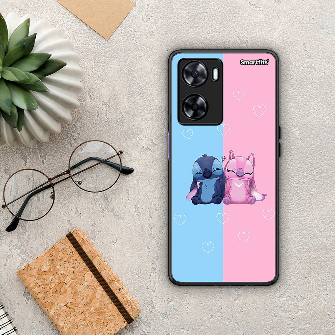 Stitch And Angel - Oppo A57 4G / A57s / A77s / A58 θήκη