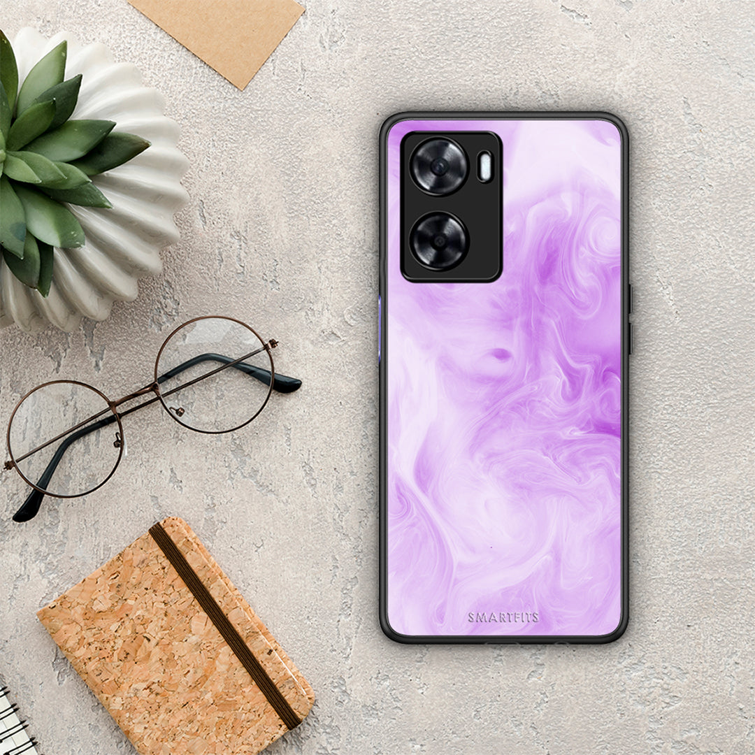 Watercolor Lavender - Oppo A57s / A77s / A58 case