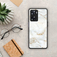 Thumbnail for White Gold Marble - Oppo A57 4G / A57S / A77S / A58 case