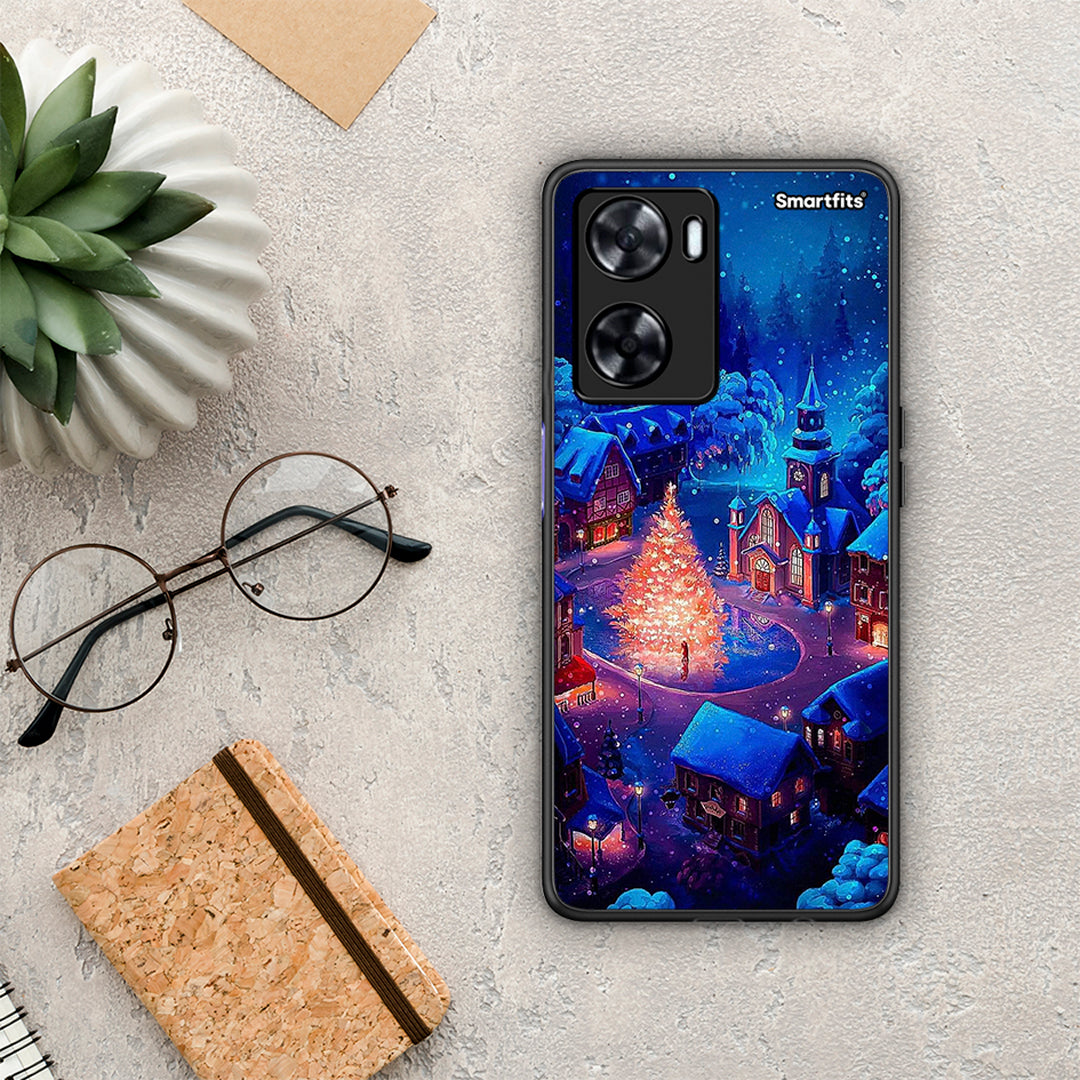 Xmas Village - Oppo A57 4G / A57S / A77S / A58 case