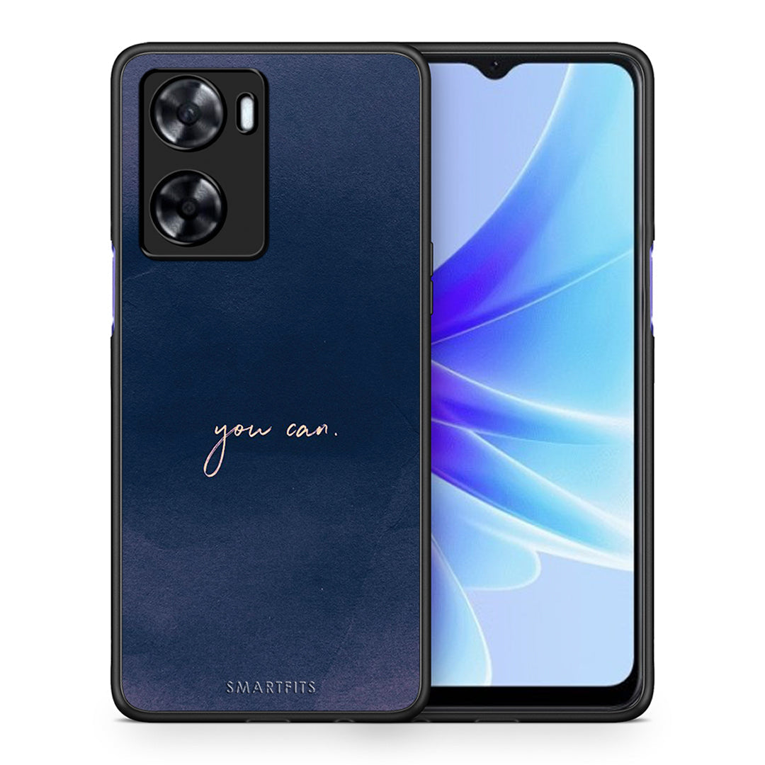 Θήκη Oppo A57s / A77s / A58 / OnePlus Nord N20 SE You Can από τη Smartfits με σχέδιο στο πίσω μέρος και μαύρο περίβλημα | Oppo A57s / A77s / A58 / OnePlus Nord N20 SE You Can case with colorful back and black bezels