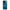 Oppo A74 4G Marble Blue θήκη από τη Smartfits με σχέδιο στο πίσω μέρος και μαύρο περίβλημα | Smartphone case with colorful back and black bezels by Smartfits
