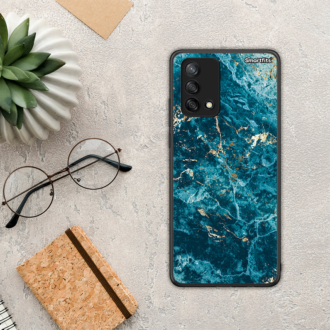 Marble Blue - Oppo A74 4G case