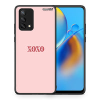 Thumbnail for Θήκη Oppo A74 4G XOXO Love από τη Smartfits με σχέδιο στο πίσω μέρος και μαύρο περίβλημα | Oppo A74 4G XOXO Love case with colorful back and black bezels