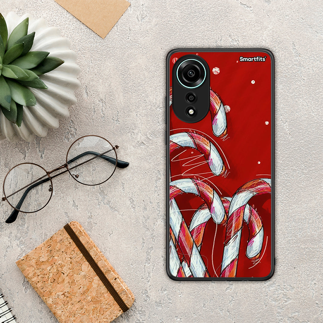 Candy Cane - Oppo A78 4G case