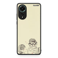 Thumbnail for Oppo A78 4G Carl And Ellie θήκη από τη Smartfits με σχέδιο στο πίσω μέρος και μαύρο περίβλημα | Smartphone case with colorful back and black bezels by Smartfits