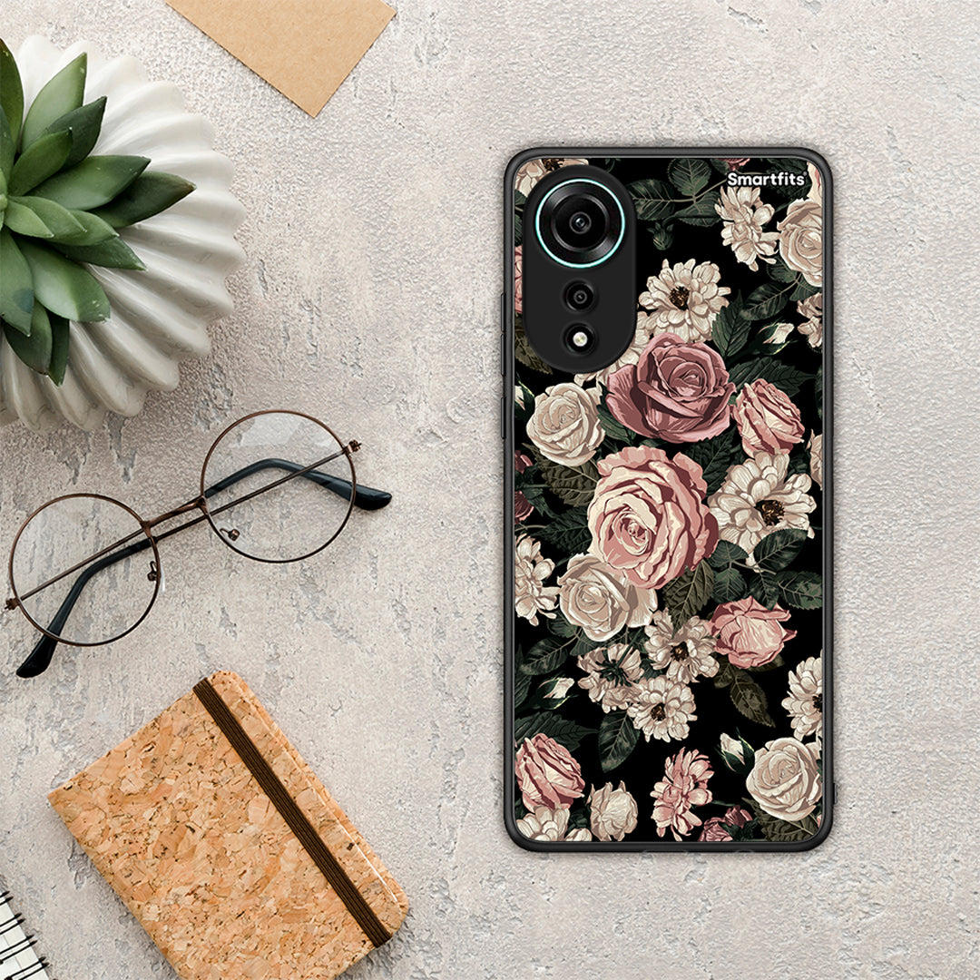 Flower Wild Roses - Oppo A78 4G case