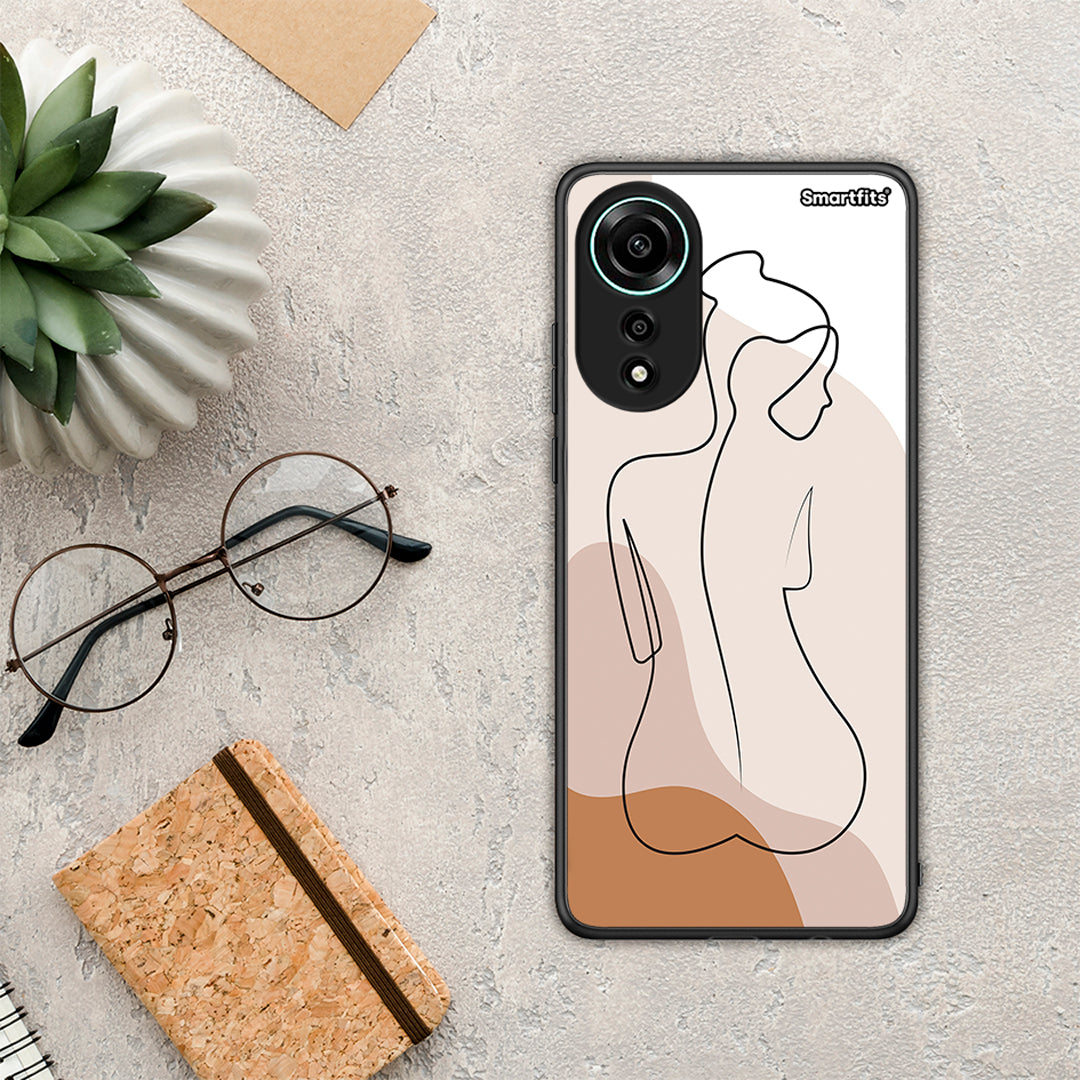 Lineart Woman - Oppo A78 4G case