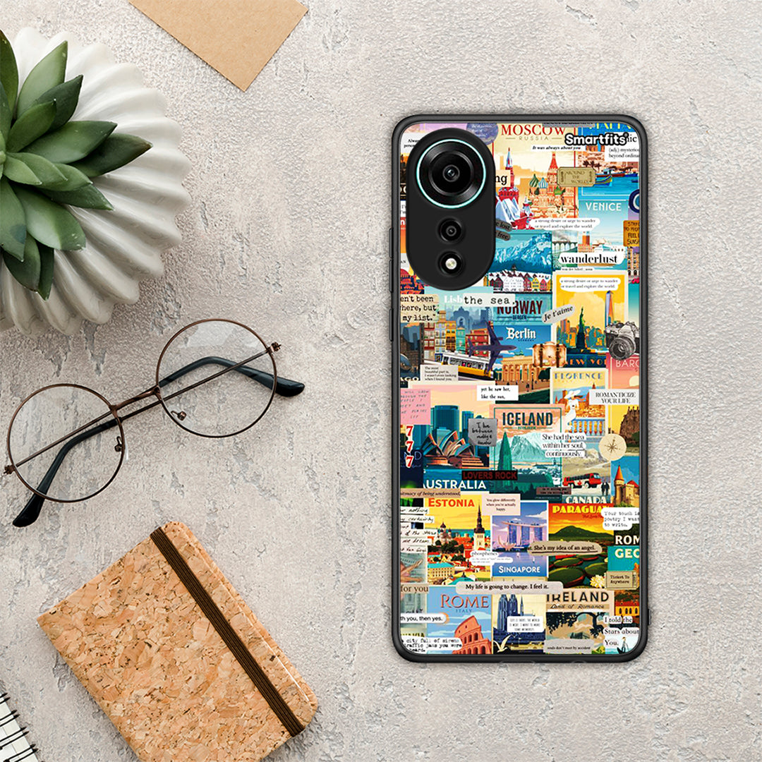 Live To Travel - Oppo A78 4G case