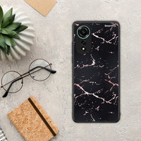 Thumbnail for Marble Black Rosegold - Oppo A78 4G case
