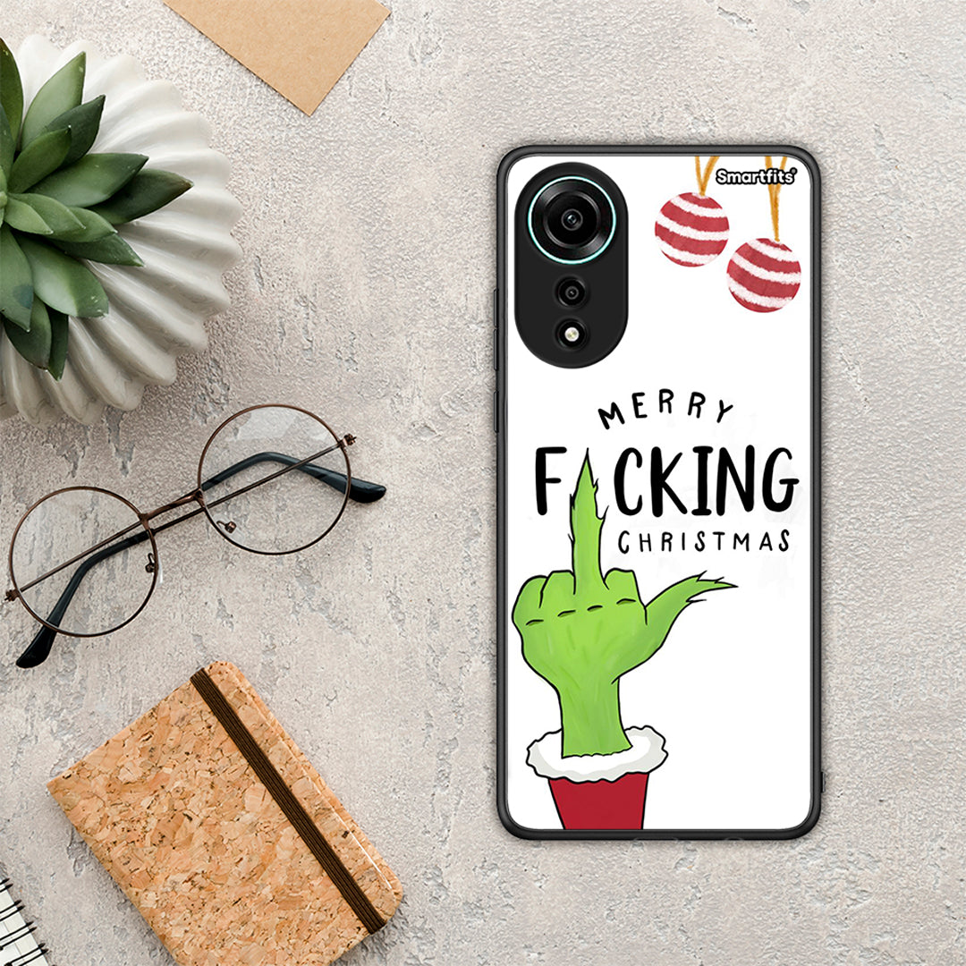 Merry F Xmas - Oppo A78 4G case