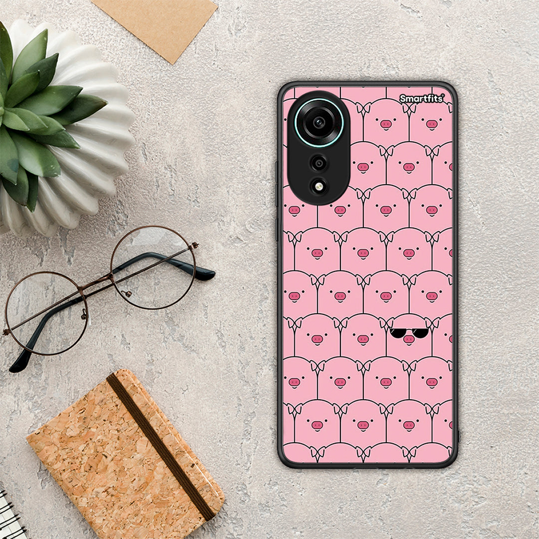 Pig Glasses - Oppo A78 4G case