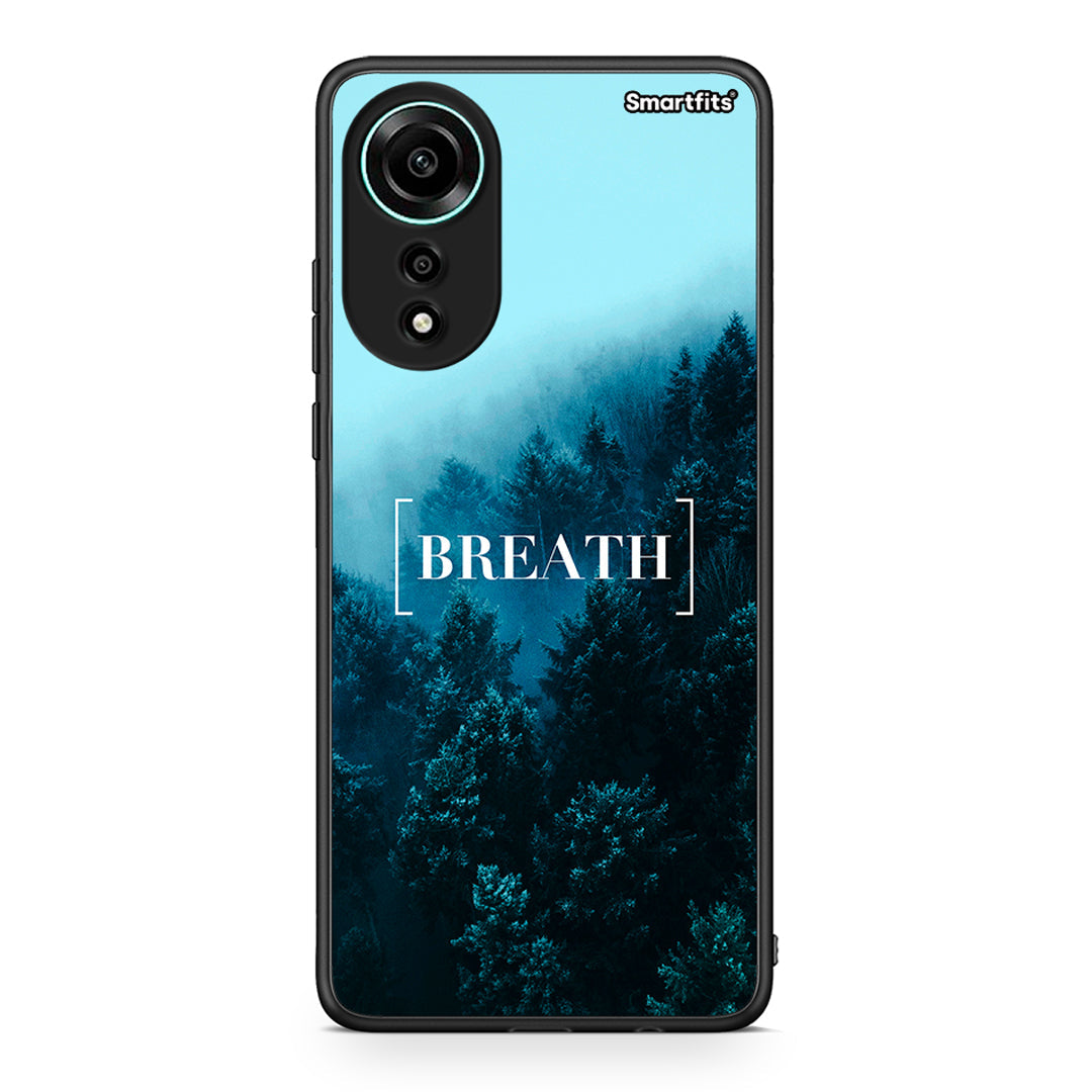 4 - Oppo A78 4G Breath Quote case, cover, bumper