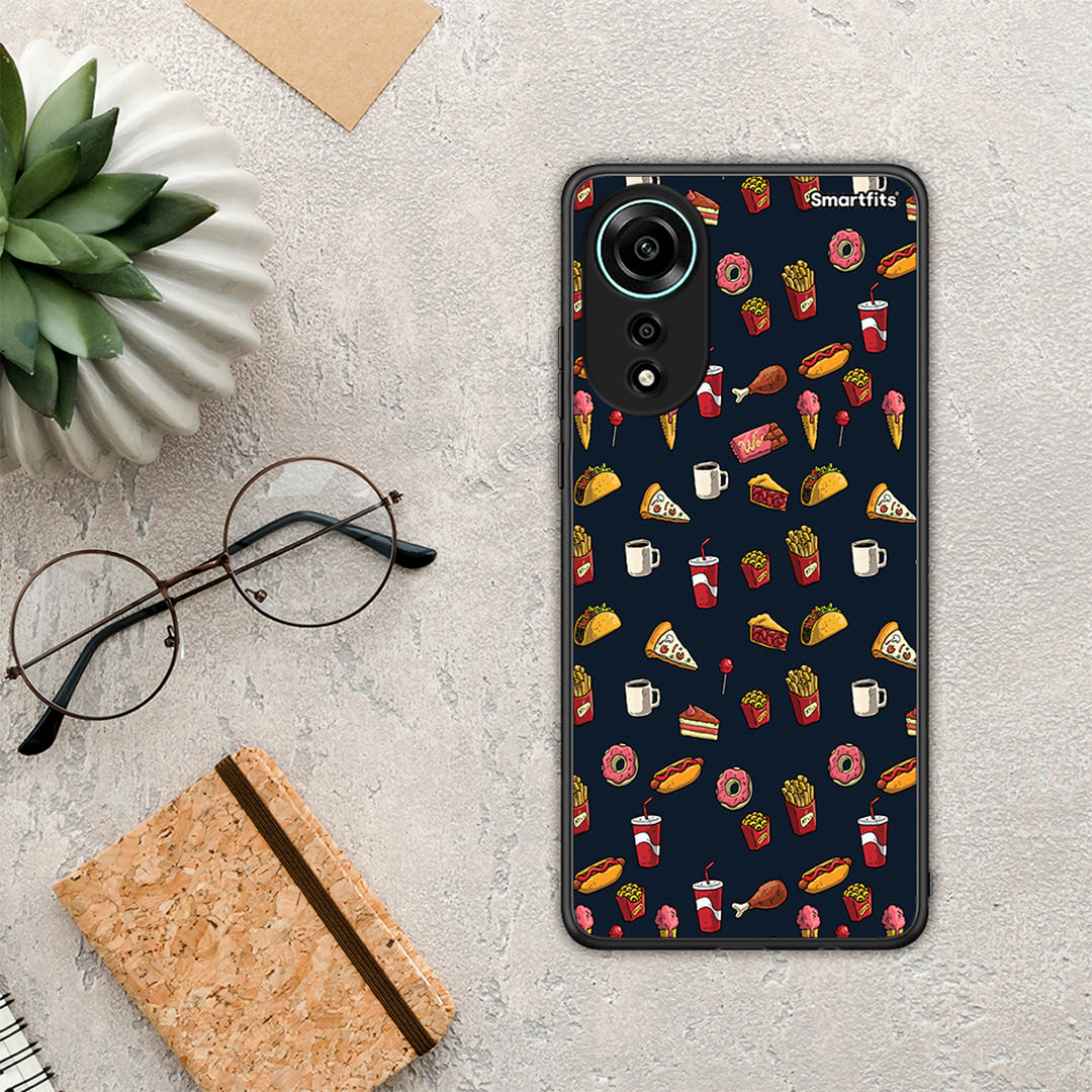 Random Hungry - Oppo A78 4G case