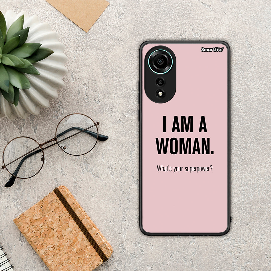 Superpower Woman - Oppo A78 4G case