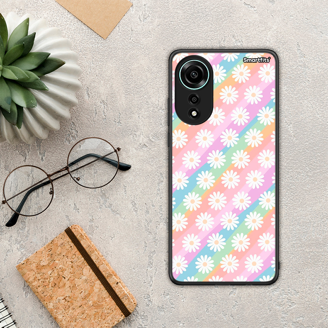 White Daisies - Oppo A78 4G case