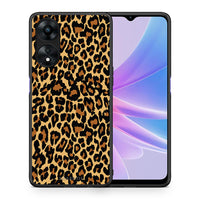 Thumbnail for Θήκη Oppo A78 Animal Leopard από τη Smartfits με σχέδιο στο πίσω μέρος και μαύρο περίβλημα | Oppo A78 Animal Leopard Case with Colorful Back and Black Bezels