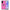 Θήκη Oppo A78 Blue Eye Pink από τη Smartfits με σχέδιο στο πίσω μέρος και μαύρο περίβλημα | Oppo A78 Blue Eye Pink Case with Colorful Back and Black Bezels