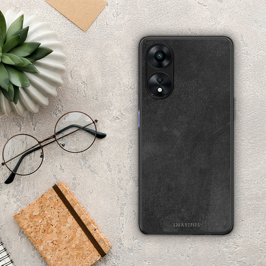 Θήκη Oppo A78 Color Black Slate από τη Smartfits με σχέδιο στο πίσω μέρος και μαύρο περίβλημα | Oppo A78 Color Black Slate Case with Colorful Back and Black Bezels