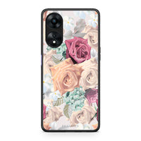 Thumbnail for Θήκη Oppo A78 Floral Bouquet από τη Smartfits με σχέδιο στο πίσω μέρος και μαύρο περίβλημα | Oppo A78 Floral Bouquet Case with Colorful Back and Black Bezels