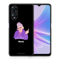 Thumbnail for Θήκη Oppo A78 Grandma Mood Black από τη Smartfits με σχέδιο στο πίσω μέρος και μαύρο περίβλημα | Oppo A78 Grandma Mood Black Case with Colorful Back and Black Bezels