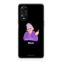 Thumbnail for Θήκη Oppo A78 Grandma Mood Black από τη Smartfits με σχέδιο στο πίσω μέρος και μαύρο περίβλημα | Oppo A78 Grandma Mood Black Case with Colorful Back and Black Bezels