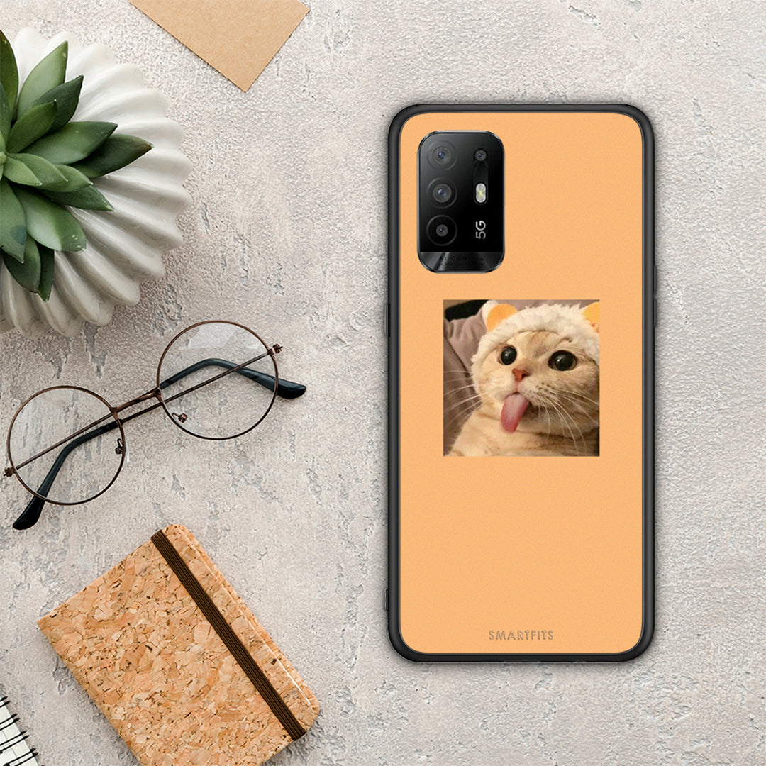 Cat Tongue - Oppo A94 5G / F19 Pro / Reno5 Lite case