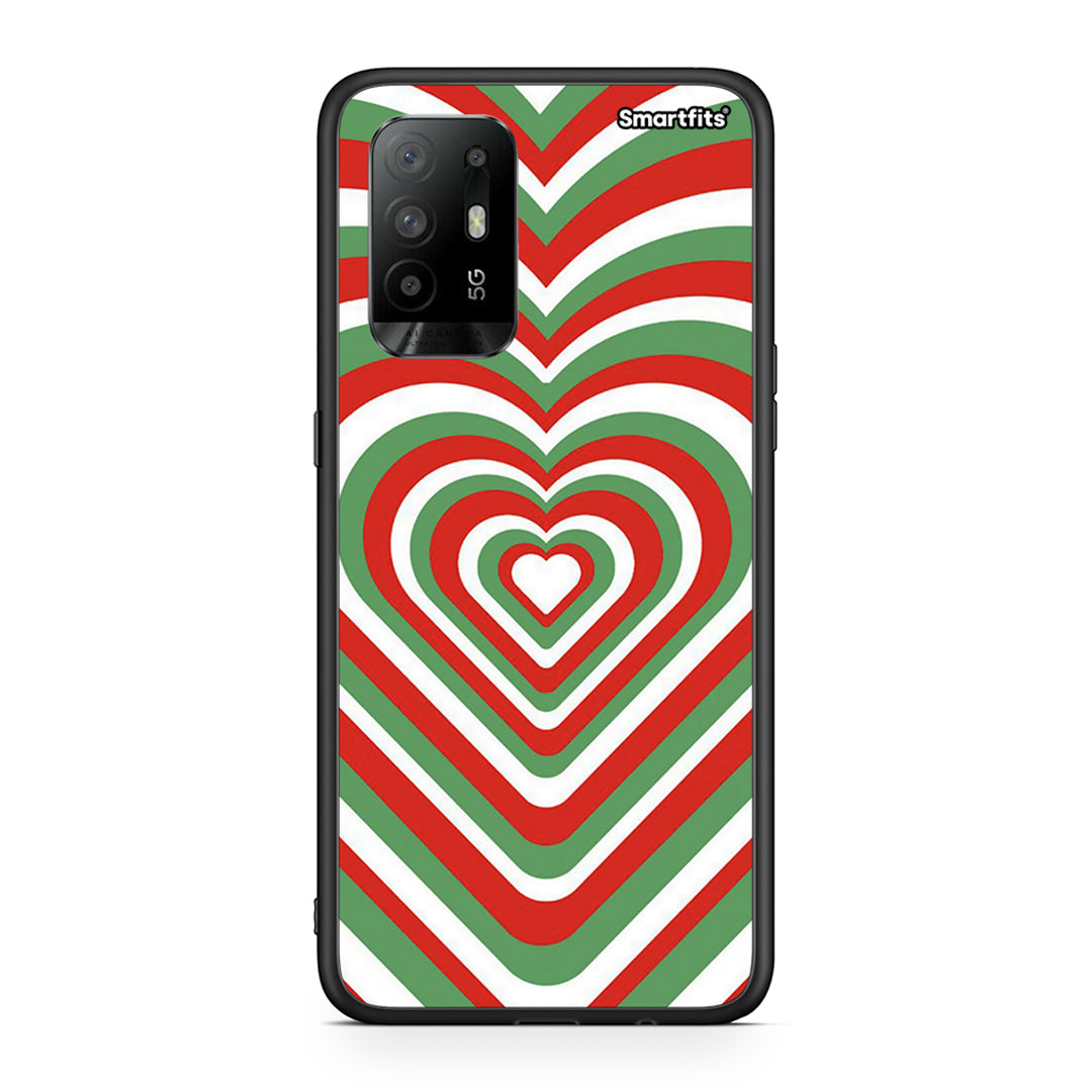 Christmas Hearts - Oppo A94 5G / F19 Pro / Reno5 Lite case