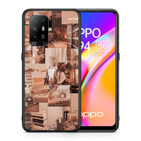 Thumbnail for Θήκη Αγίου Βαλεντίνου Oppo A94 5G Collage You Can από τη Smartfits με σχέδιο στο πίσω μέρος και μαύρο περίβλημα | Oppo A94 5G Collage You Can case with colorful back and black bezels