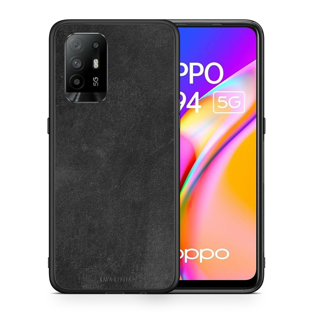 Θήκη Oppo A94 5G Black Slate Color από τη Smartfits με σχέδιο στο πίσω μέρος και μαύρο περίβλημα | Oppo A94 5G Black Slate Color case with colorful back and black bezels