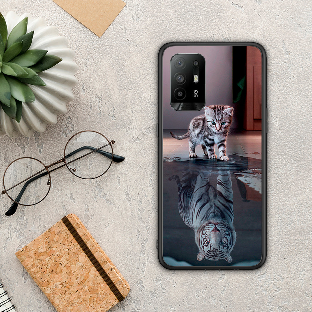 Cute Tiger - Oppo A94 5G / F19 Pro / Reno5 Lite case