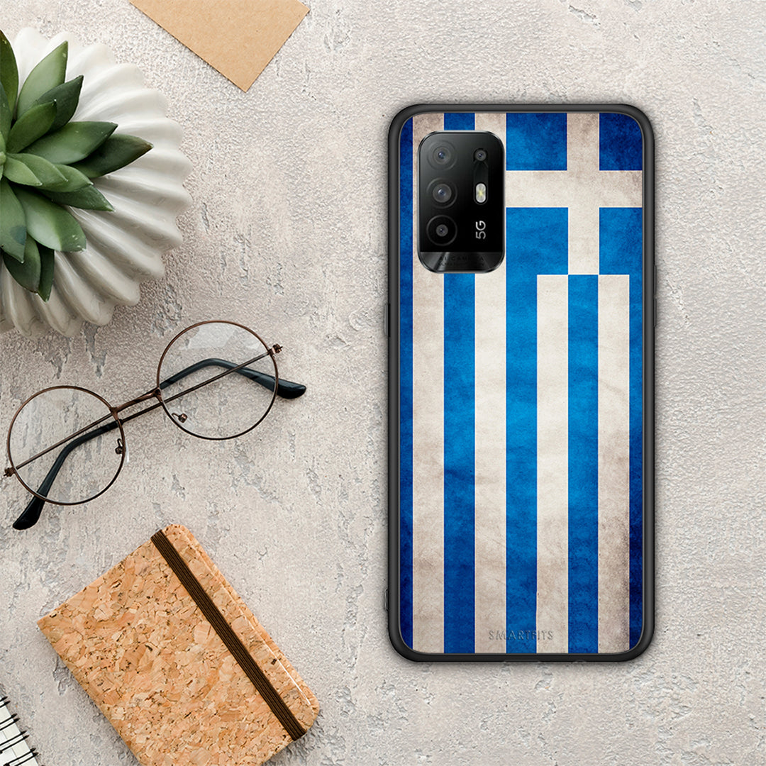 Flag Greek - Oppo A94 5G / F19 Pro / Reno5 Lite case