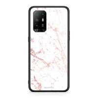 Thumbnail for 116 - Oppo A94 5G Pink Splash Marble case, cover, bumper