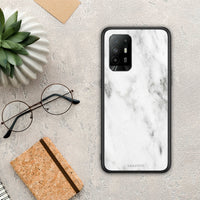 Thumbnail for Marble White - Oppo A94 5G / F19 Pro / Reno5 Lite case