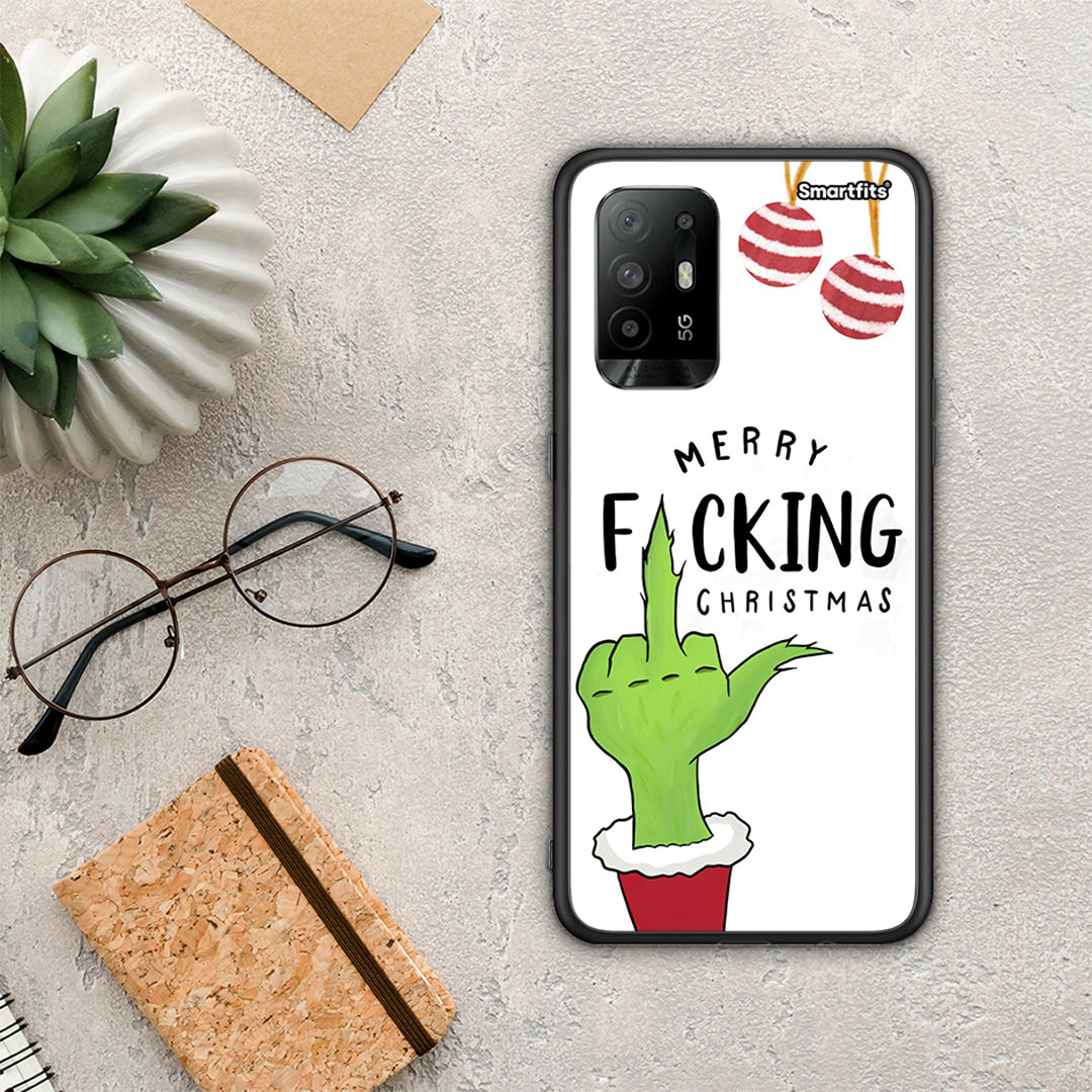 Merry F Xmas - Oppo A94 5G / F19 Pro / Reno5 Lite case