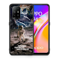 Thumbnail for Θήκη Oppo A94 5G More Space από τη Smartfits με σχέδιο στο πίσω μέρος και μαύρο περίβλημα | Oppo A94 5G More Space case with colorful back and black bezels