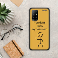 Thumbnail for My Password - Oppo A94 5G / F19 Pro / Reno5 Lite case