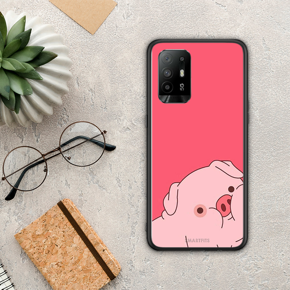 PIG LOVE 1 - OPPO A94 5G / F19 Pro / Reno5 Lite case