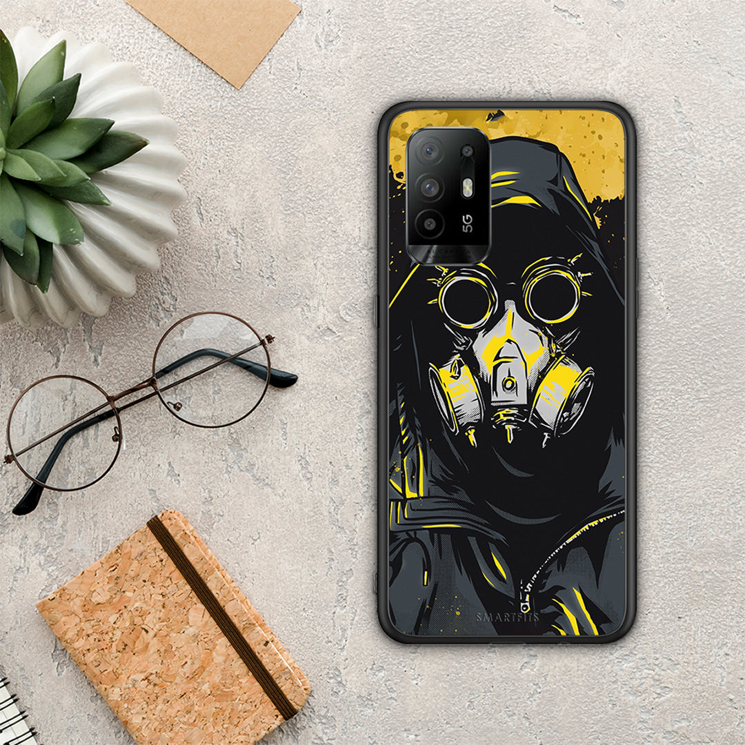 Popart Mask - Oppo A94 5G / F19 Pro / Reno5 Lite case