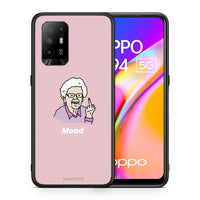 Thumbnail for Θήκη Oppo A94 5G Mood PopArt από τη Smartfits με σχέδιο στο πίσω μέρος και μαύρο περίβλημα | Oppo A94 5G Mood PopArt case with colorful back and black bezels