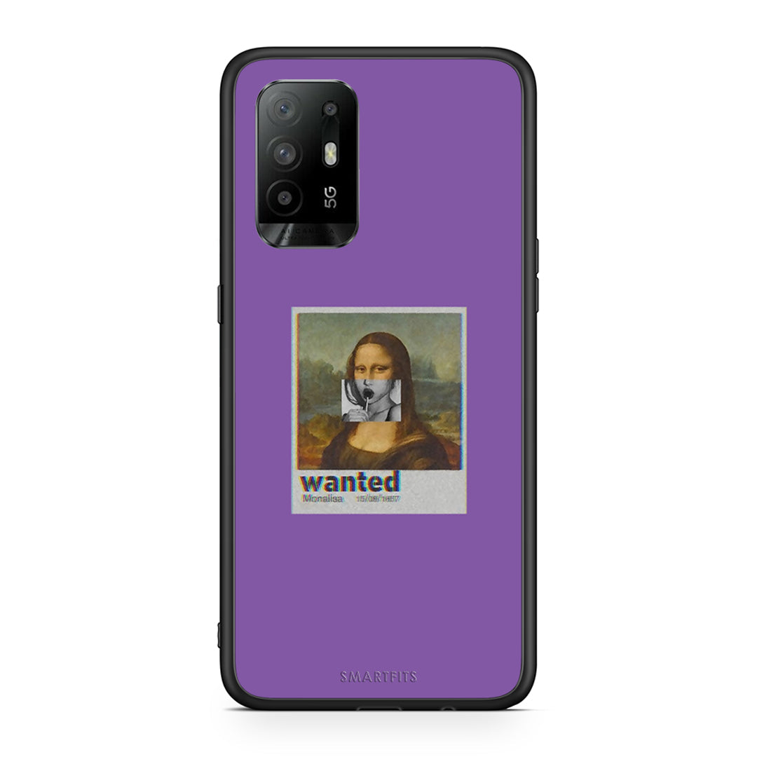 4 - Oppo A94 5G Monalisa Popart case, cover, bumper