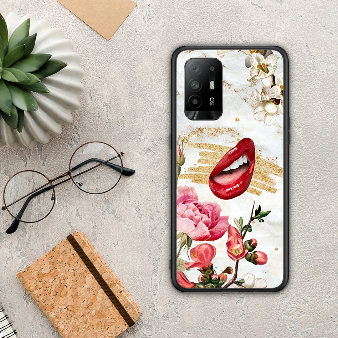 Red Lips - Oppo A94 5G / F19 Pro / Reno5 Lite case