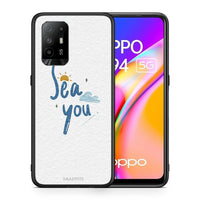 Thumbnail for Θήκη Oppo A94 5G Sea You από τη Smartfits με σχέδιο στο πίσω μέρος και μαύρο περίβλημα | Oppo A94 5G Sea You case with colorful back and black bezels