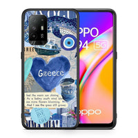 Thumbnail for Θήκη Oppo A94 5G Summer In Greece από τη Smartfits με σχέδιο στο πίσω μέρος και μαύρο περίβλημα | Oppo A94 5G Summer In Greece case with colorful back and black bezels