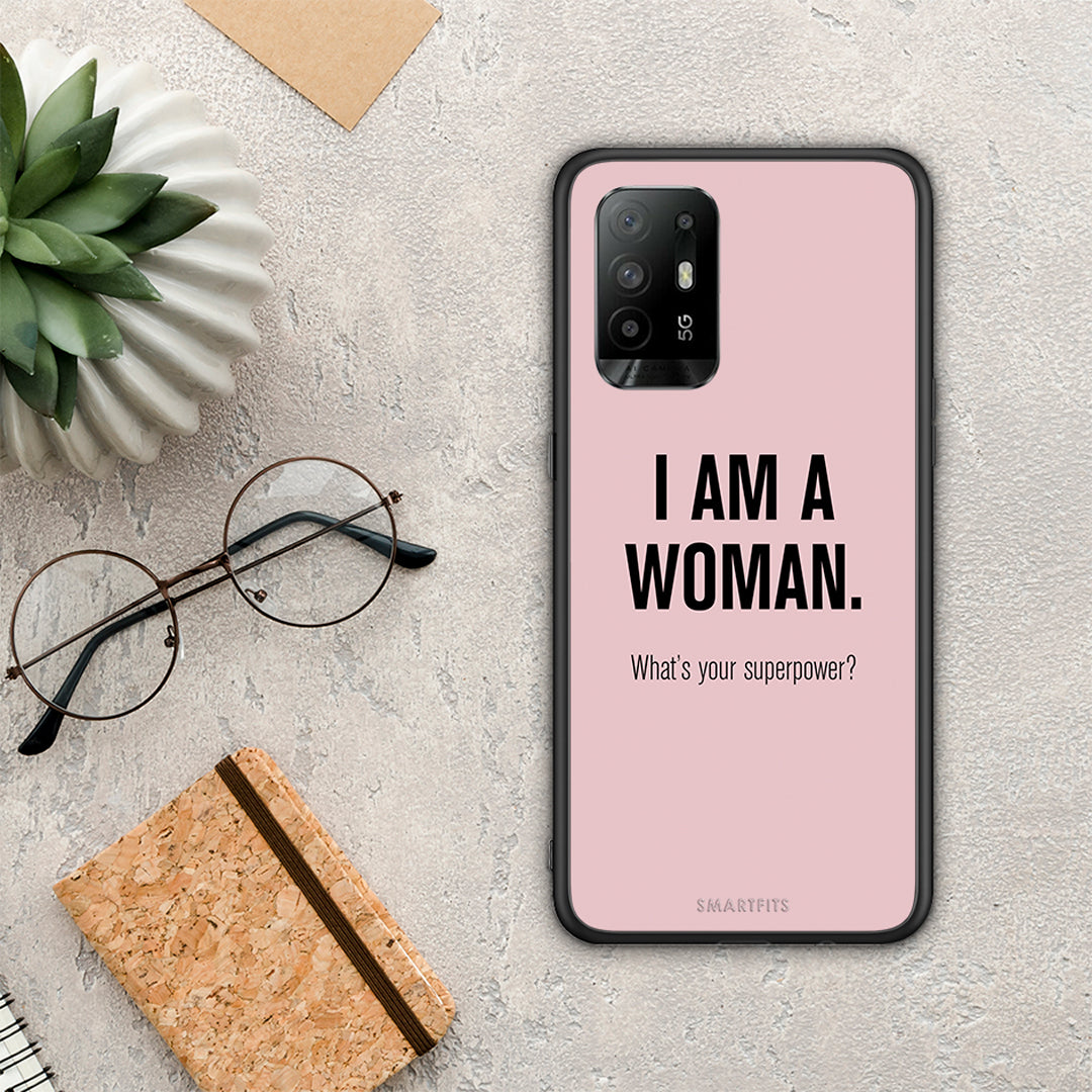 Superpower Woman - Oppo A94 5G / F19 Pro / Reno5 Lite case