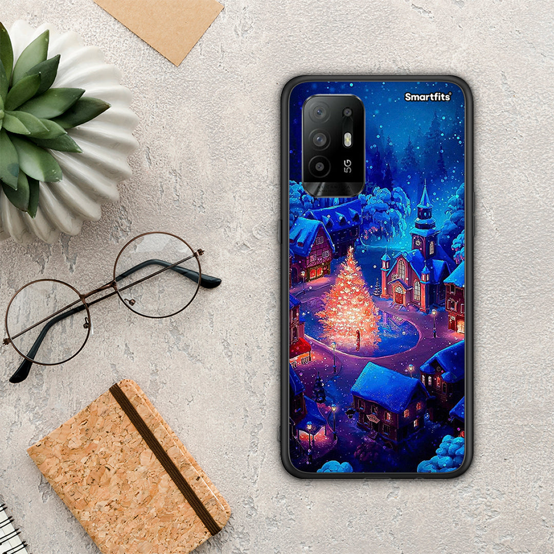 Xmas Village - Oppo A94 5G / F19 Pro / Reno5 Lite case