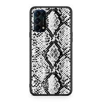 Thumbnail for 24 - Oppo Find X3 Lite / Reno 5 5G / Reno 5 4G White Snake Animal case, cover, bumper