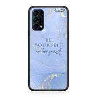 Thumbnail for Oppo Find X3 Lite / Reno 5 5G / Reno 5 4G Be Yourself θήκη από τη Smartfits με σχέδιο στο πίσω μέρος και μαύρο περίβλημα | Smartphone case with colorful back and black bezels by Smartfits